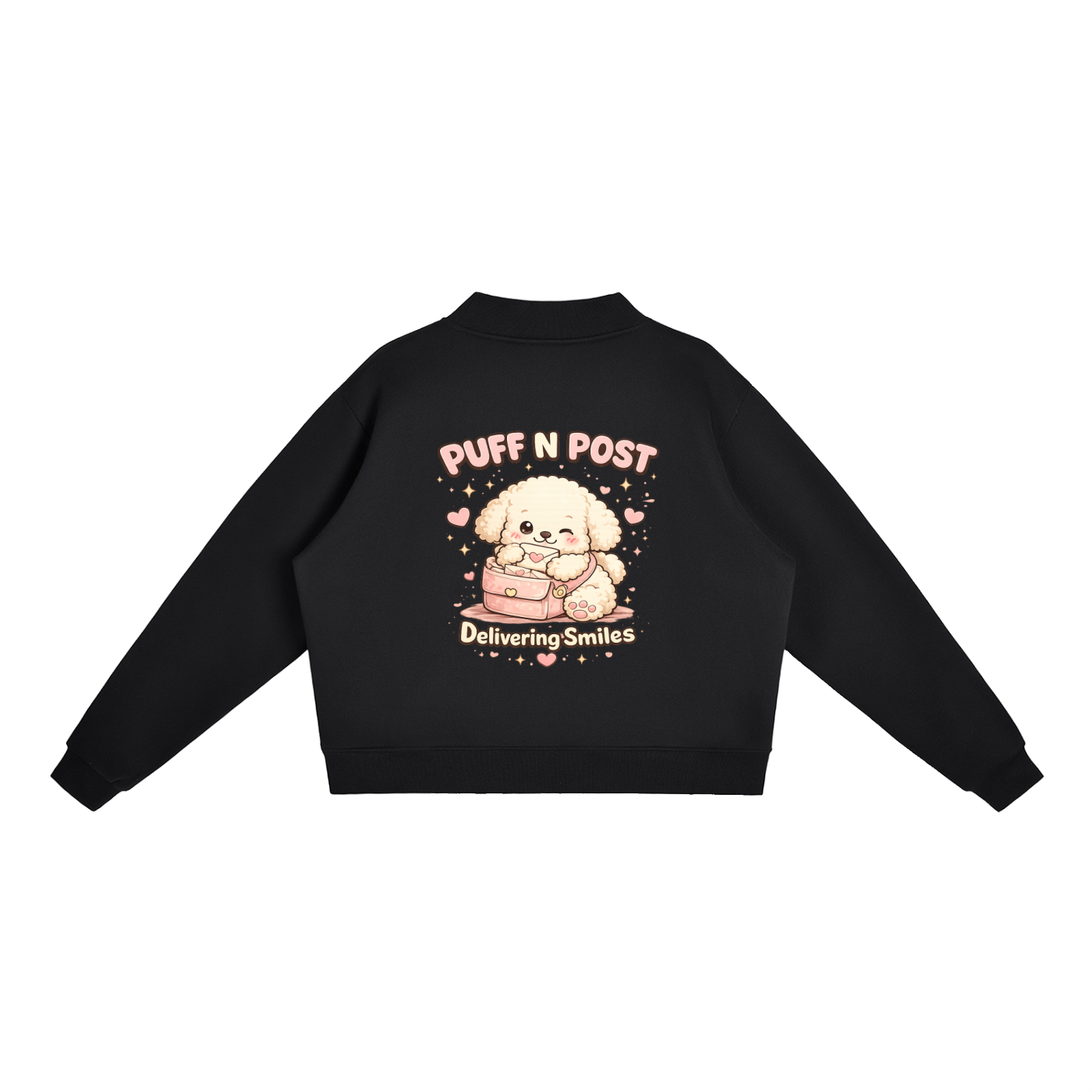 Protect Your Peace Kawaii Puppy Crewneck Sweatshirt