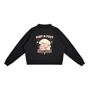 Protect Your Peace Kawaii Puppy Crewneck Sweatshirt