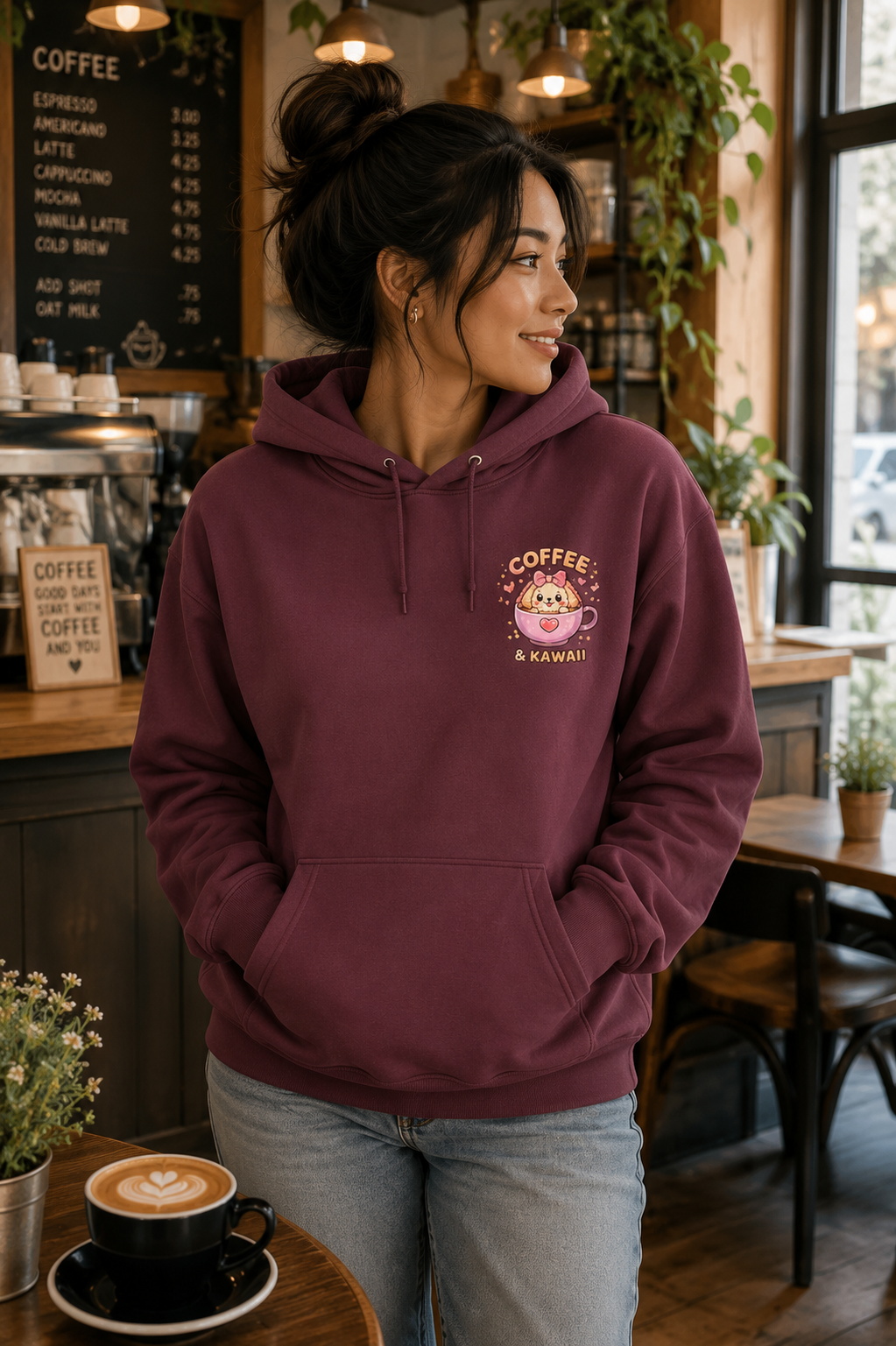 Cute Coffee Lover Hoodie