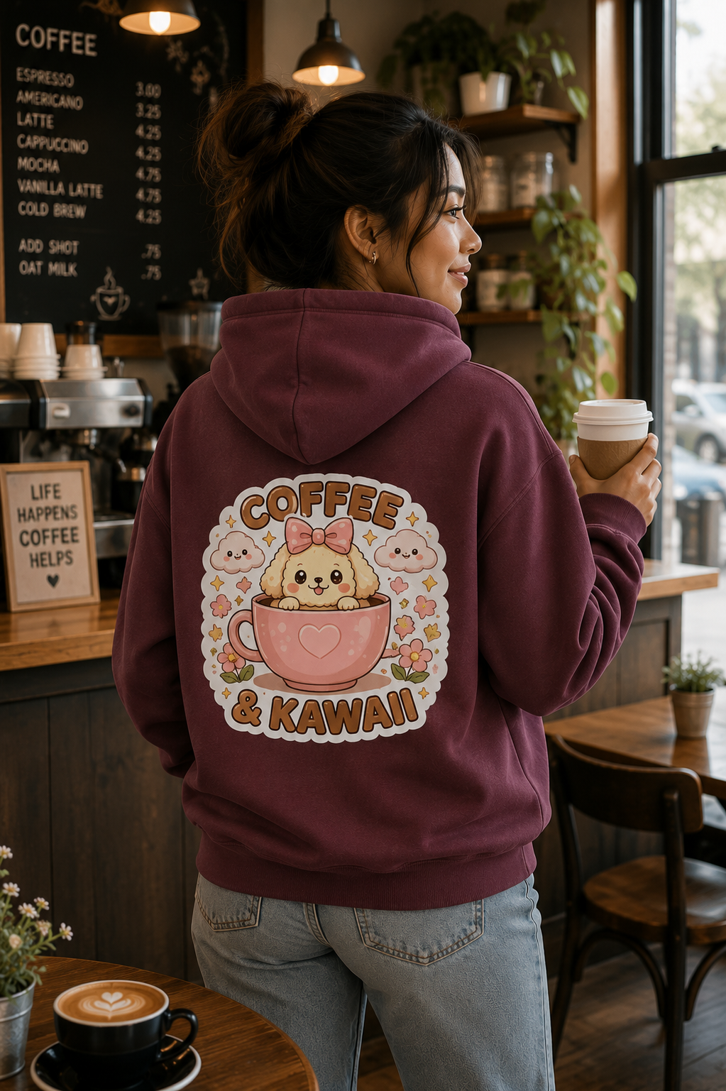 Cute Coffee Lover Hoodie
